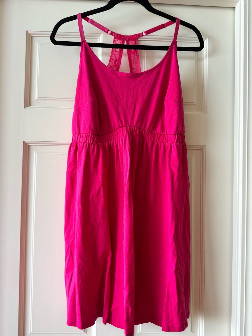 Cacique Hot Pink Sleepwear Tank